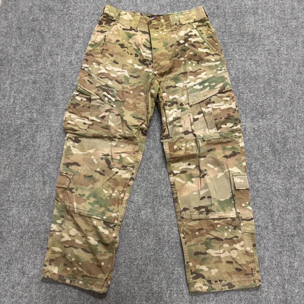 Army Combat Uniform Pants Womens Small  Multi-cam Camo Tactical Military ACU